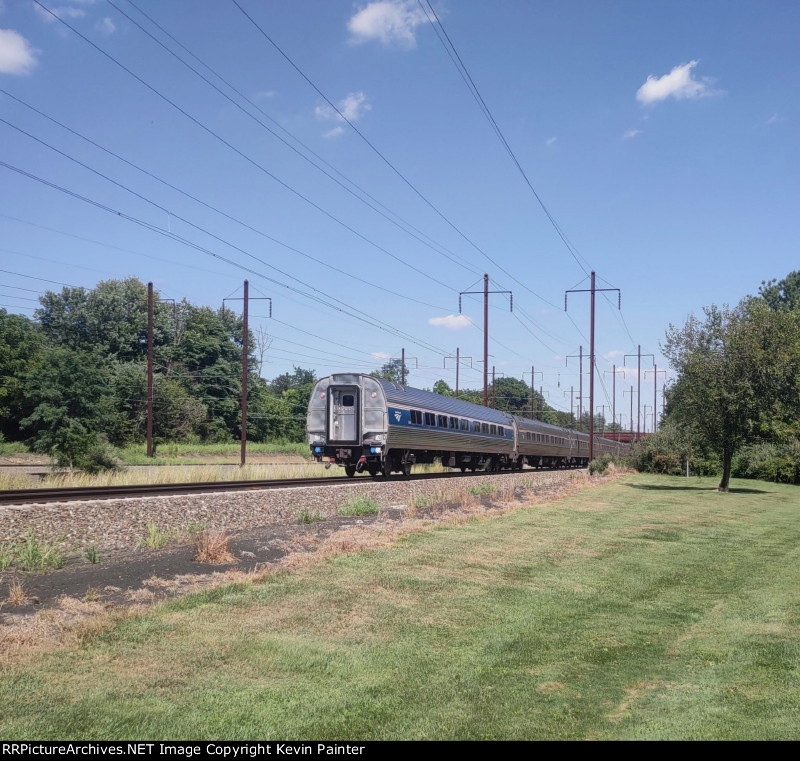 Rebuilt Amfleet II coach